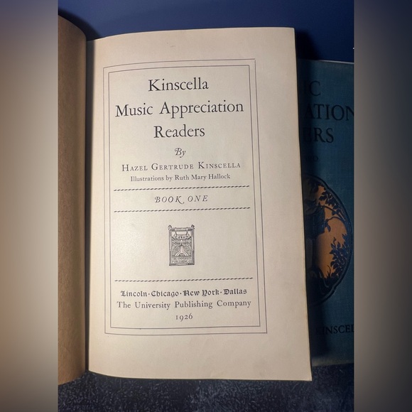 Music Appreciation Readers By Hazel Gertrude Kinscella 1926 Editions Books 1 & 2 - Picture 7 of 8